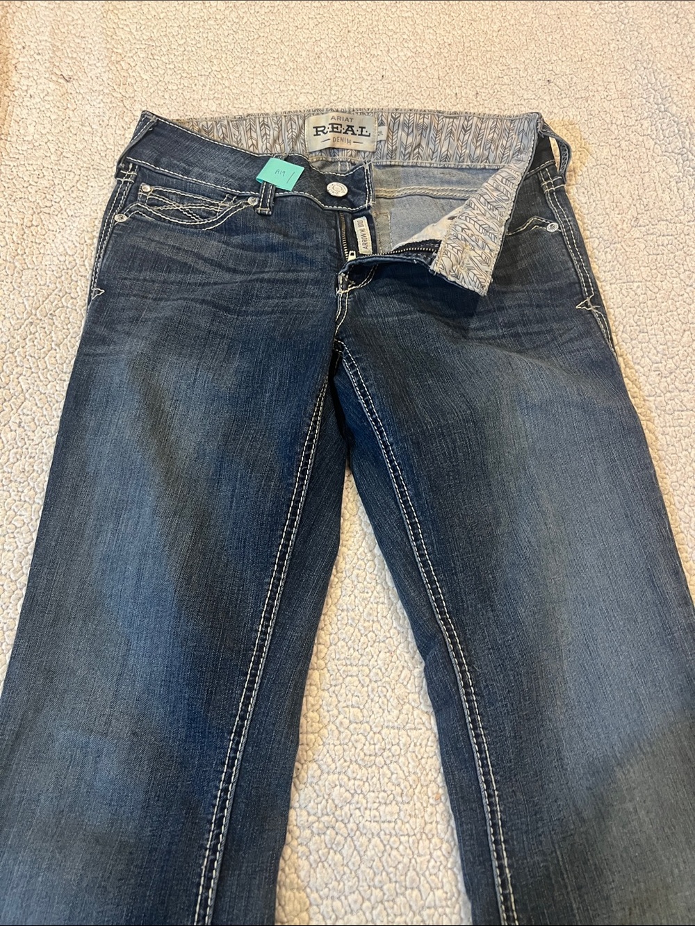 Ariat REAL DENIM Women’s Dark Wash Boot Cut Jeans